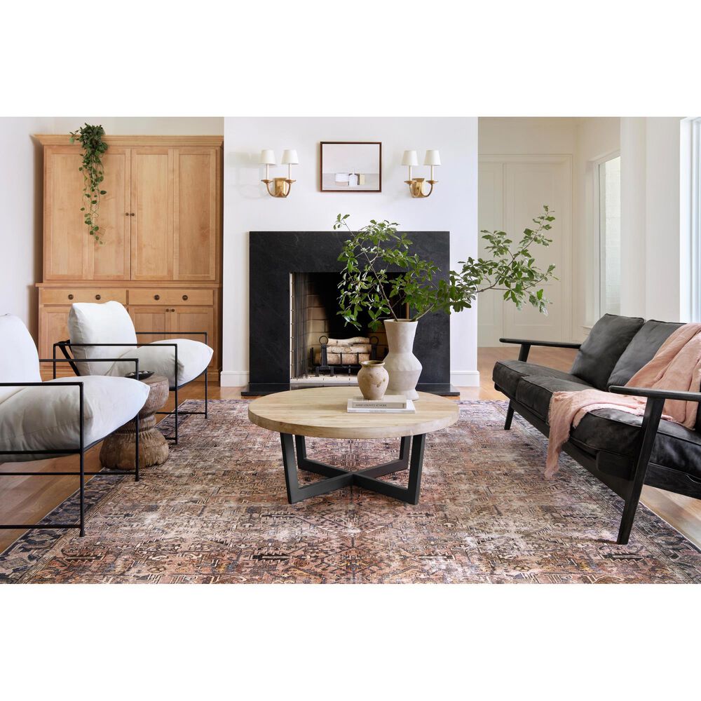 Chris Loves Julia x Loloi Jules 8&#39;6&quot; x 11&#39;6&quot; Terracotta and Multicolor Area Rug, , large