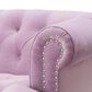 Jennifer Taylor Home La Rosa Stationary Sofa in Lavender Velvet, , large