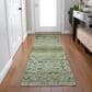 Dalyn Rug Company Karaj KJ4 2"3" x 7"6" Aloe Indoor/Outdoor Runner, , large
