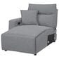 Ashley ModMax II 4-Piece Power Reclining Symmetrical Sectional in Salt and Pepper, , large