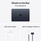 Apple MacBook Air 15.3" Laptop - Apple M4 chip 10-core CPU - 16GB RAM - 10 Core GPU - 256GB SSD in Midnight with 3-Year AppleCare+, , large