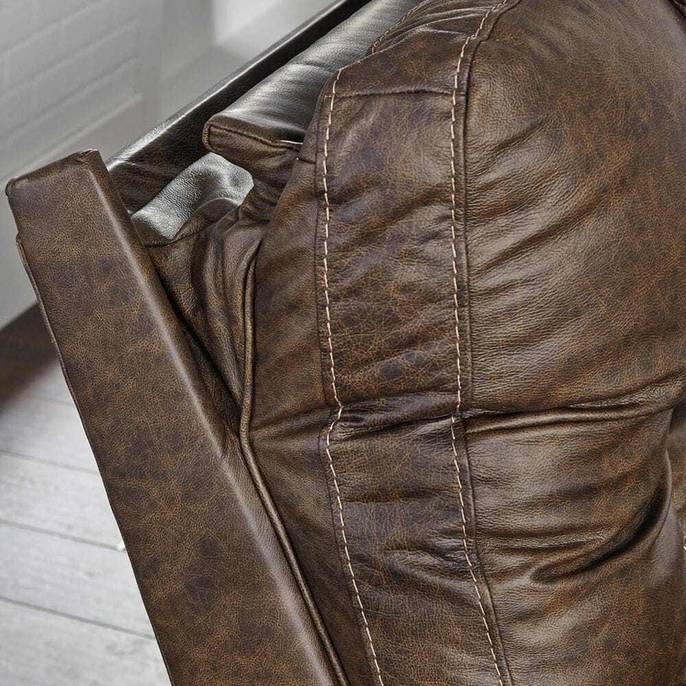 Ashley Wurstrow Power Reclining Sofa with Adjustable Headrest in Umber, , large