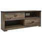 Signature Design by Ashley Trinell Large TV Stand in Brown, , large