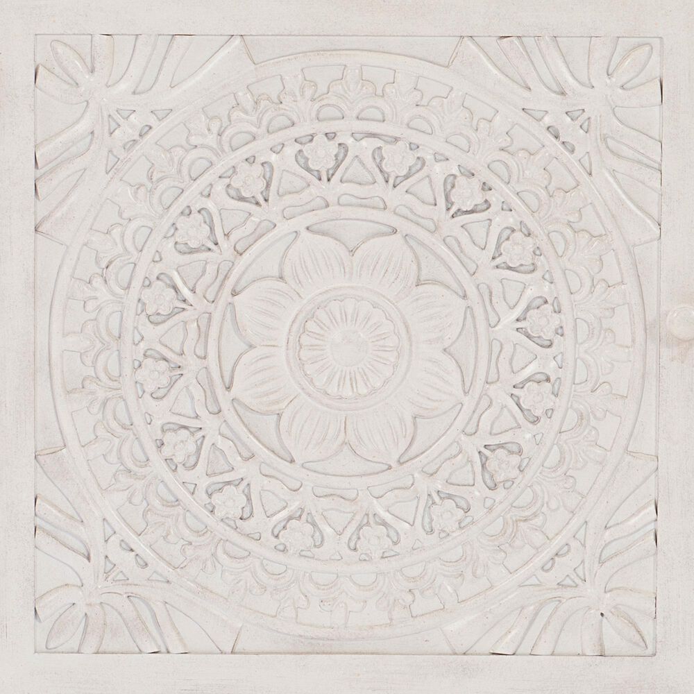 Linon Home Decor Grace Cabinet in Smokey White, , large