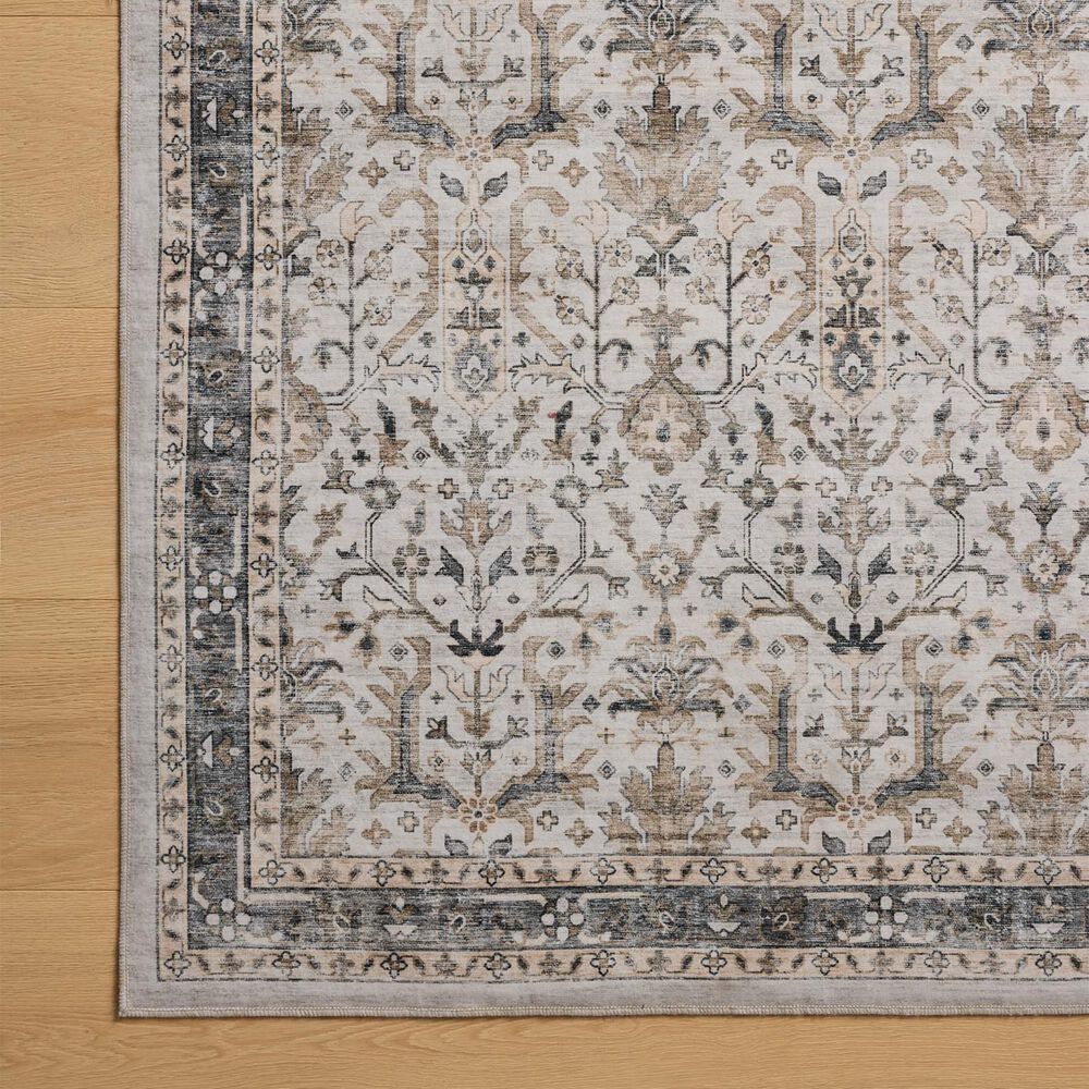 Loloi II Anniston Ivory and Stone 2&#39; x 5&#39; Runner, , large