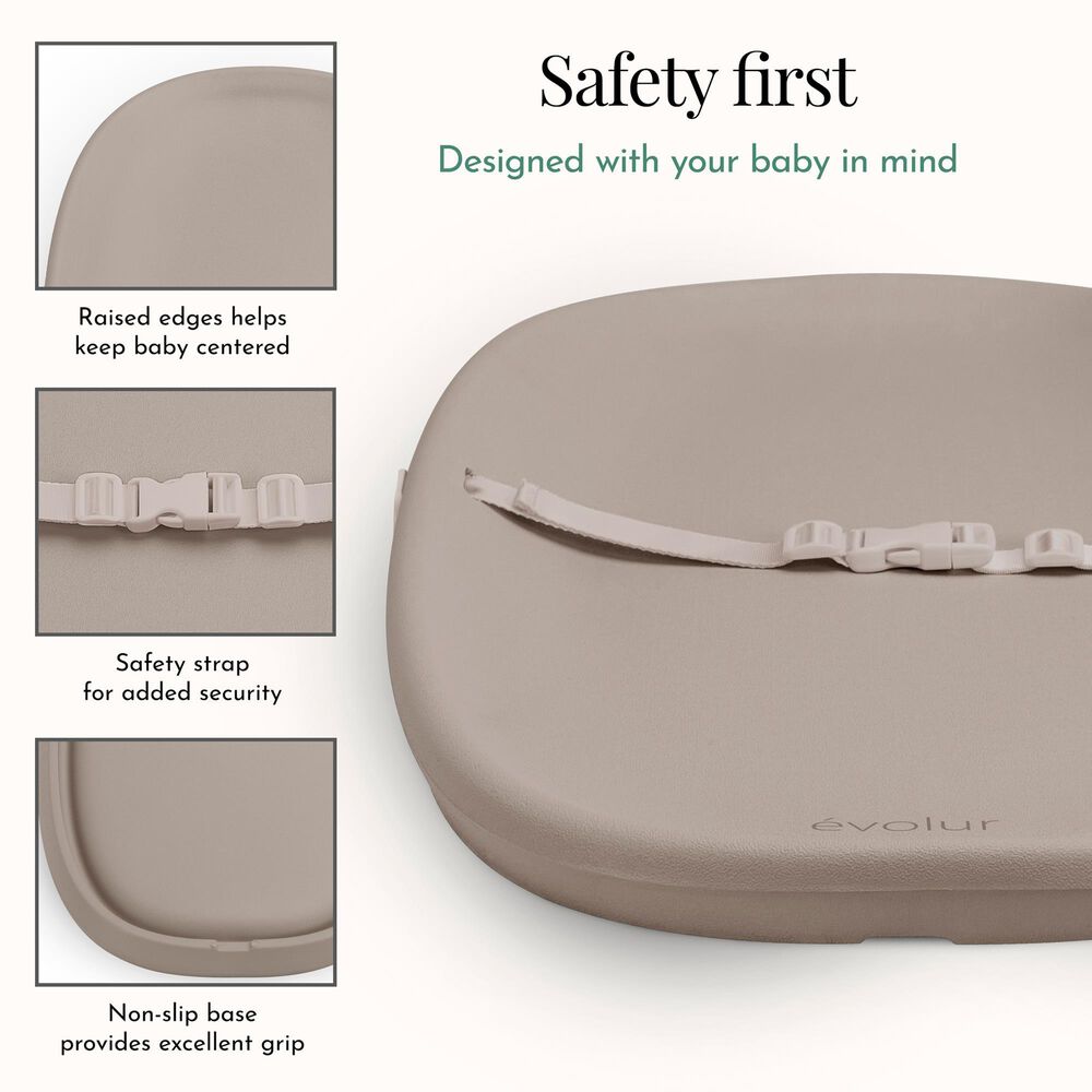 Evolur Eva Changing Pad in Oat, , large