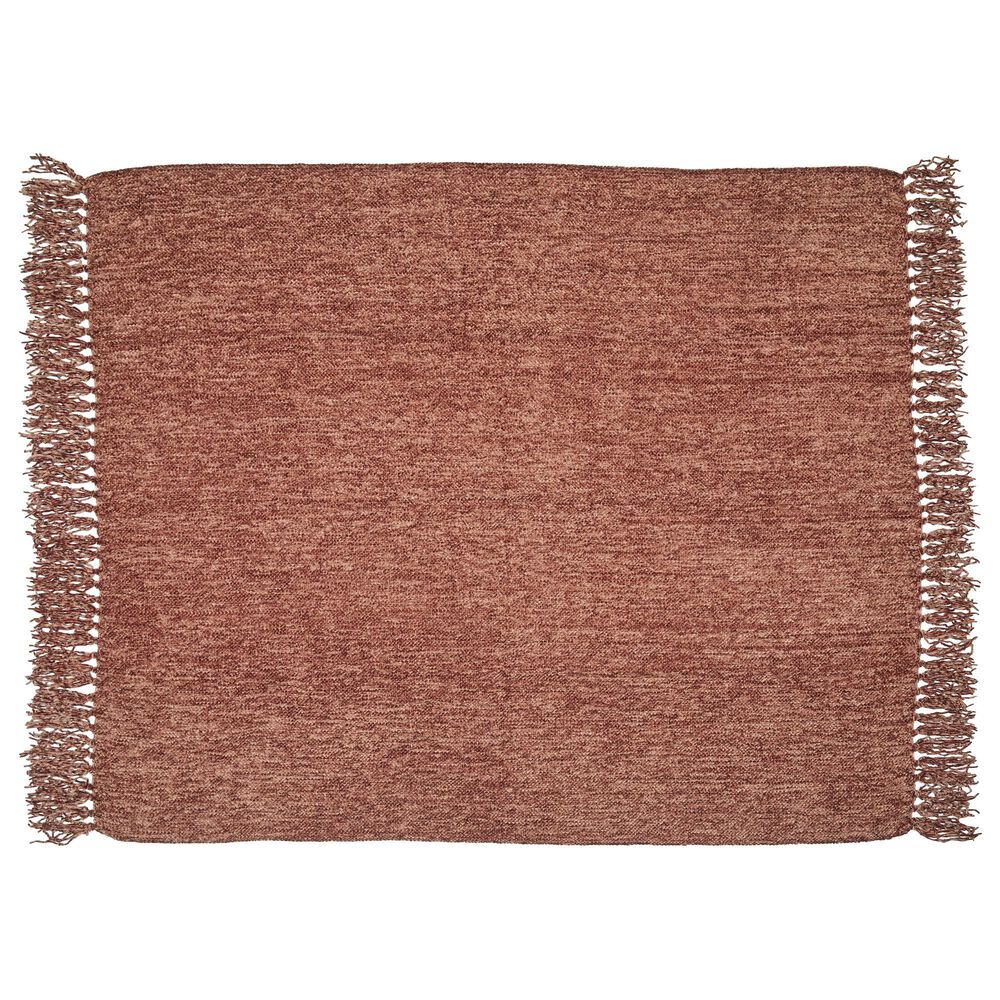 Ashley Tamish 51&quot; x 70&quot; Throw in Rust, , large