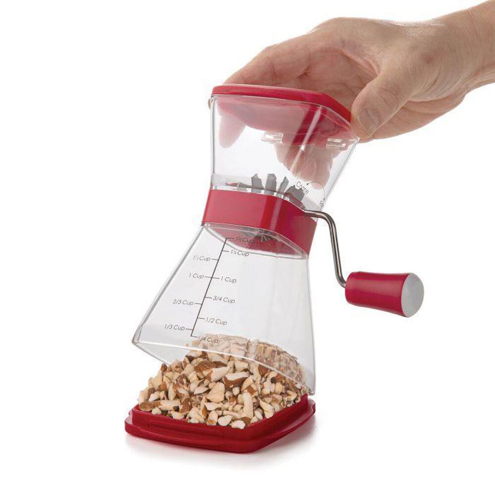 Progressive 1.5-Cup Nut Chopper in Red, , large