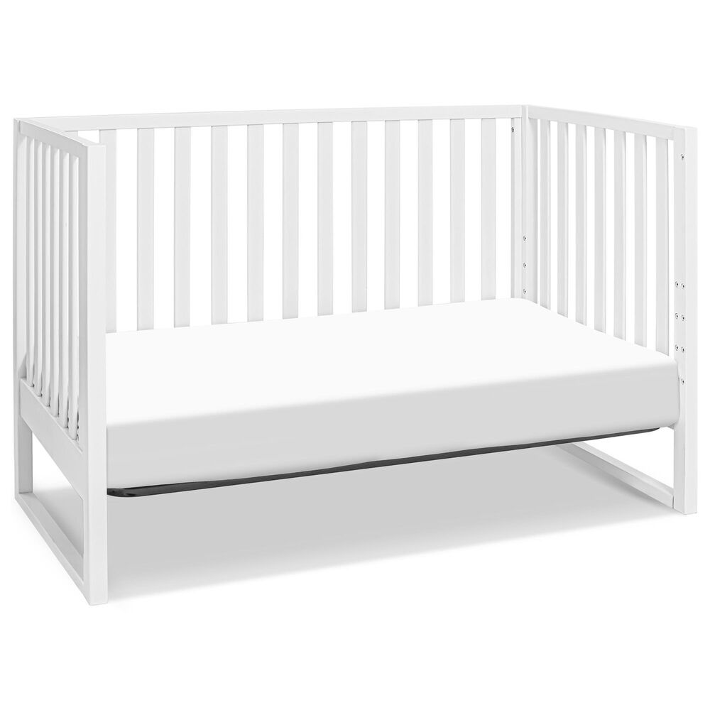 New Haus Hunter 3-In-1 Convertible Crib in White, , large