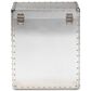 Baxton Studio Serge 2-Drawer Accent Storage Chest in Silver, , large