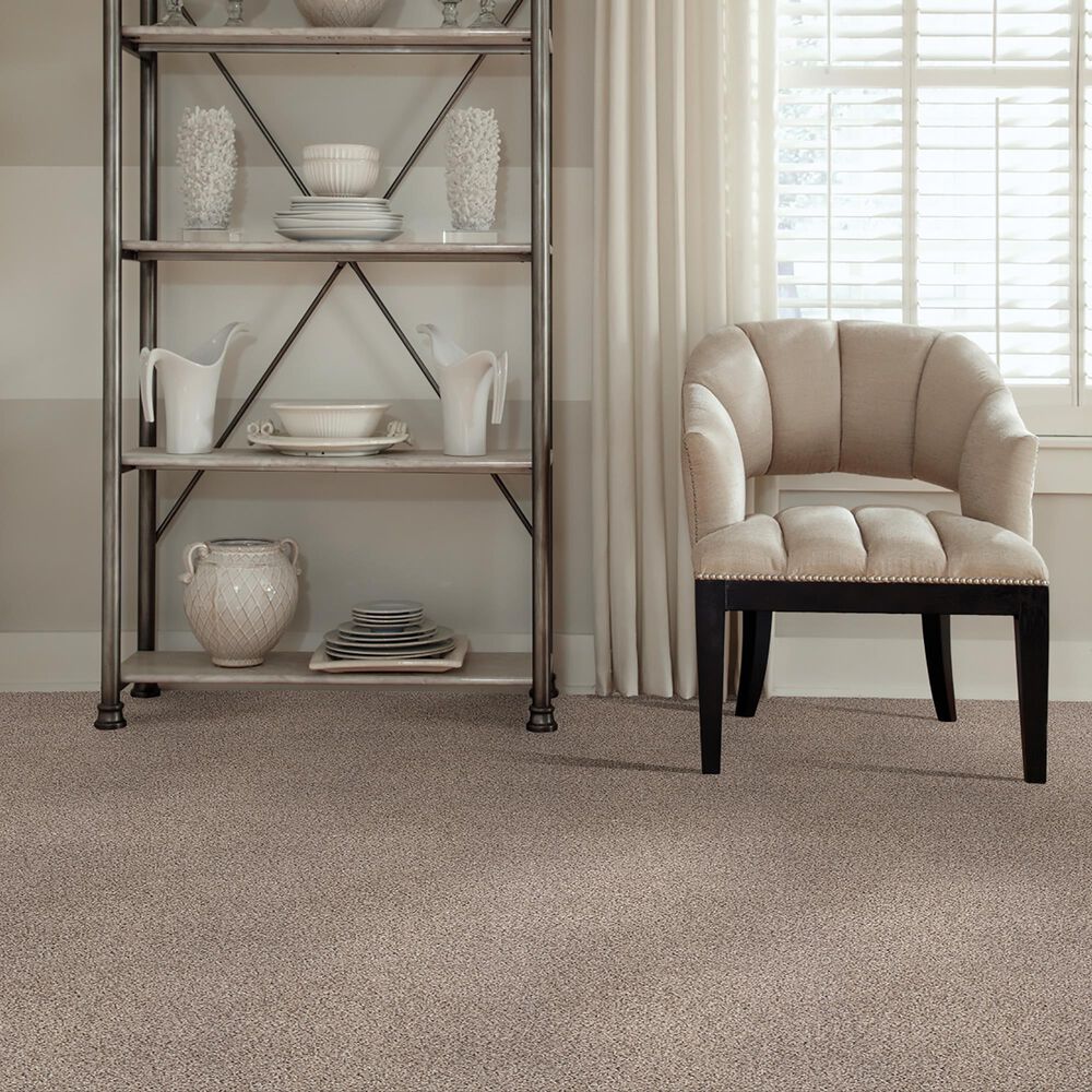 Shaw Foundations Take The Floor Accent Blue Carpet in Everest, , large
