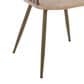 Lumisource Winston Farmhouse Chair in Antique Copper Metal and Whitewashed Wood By LumiSource, , large