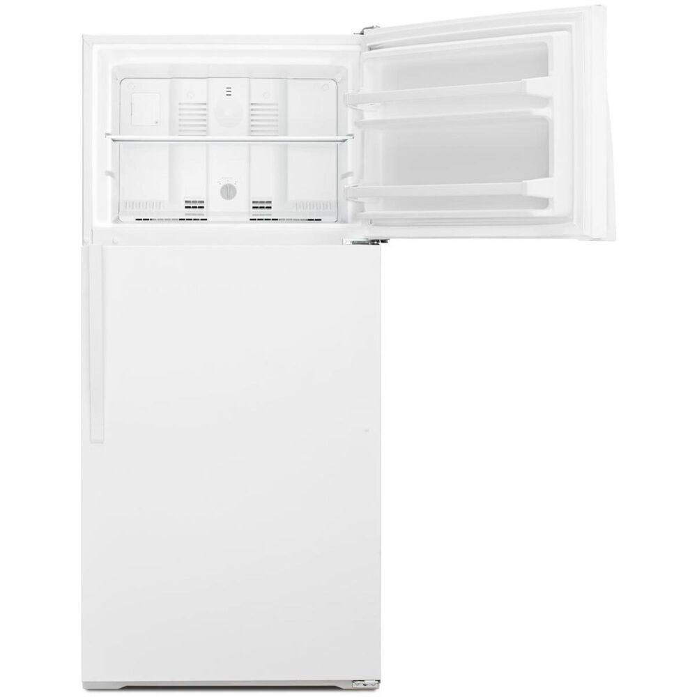 Whirlpool 14 Cu. Ft. 28&quot; Top Freezer Refrigerator in White, , large