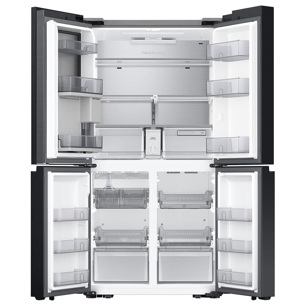 Samsung Bespoke 22.5 Cu. Ft. 4-Door French Door Refrigerator in Stainless Steel, , large