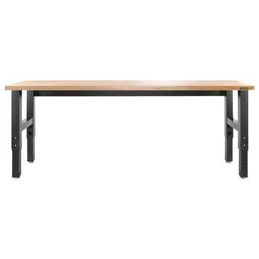 Gladiator 8" Adjustable Height Hardwood Workbench in Hammered Granite, , large