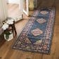 Safavieh Madison MAD133C 2"3" x 8" Blue and Fuchsia Runner, , large