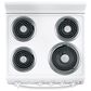 Hotpoint 24" Front-Control Electric Range in White, , large