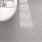 Dal-Tile Calgary Fog 2" x 2" Straight Joint on 12" x 24" Porcelain Mosaic Sheet, , large