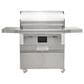Coyote Outdoor 36" Gen3 Freestanding Pellet Grill with Cart in Stainless Steel, , large
