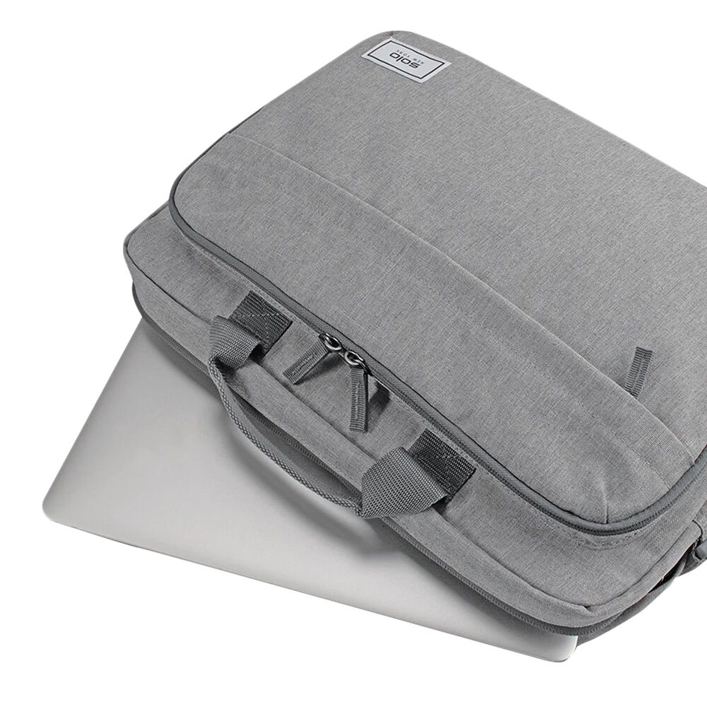 Solo New Briefcase for 11&quot; - 15.6&quot; Laptop in Gray, , large