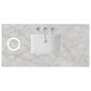 James Martin Vanities Breckenridge 48" Single Bathroom Vanity in Whitewashed Oak with 3 cm Eternal Jasmine Pearl Silestone Top, Rectangular Sink and FreePower Wireless Charger, , large