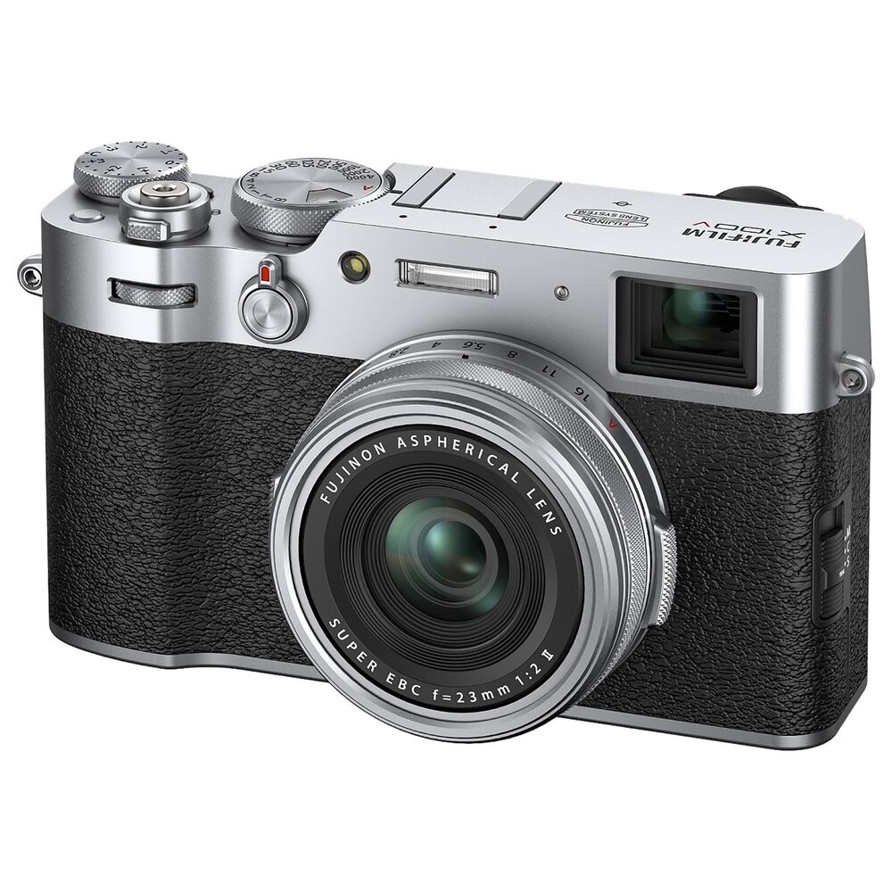Fujifilm X-100V Digital Camera in Silver, , large