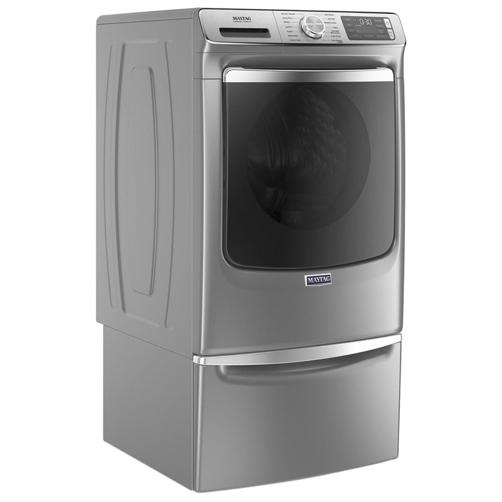 Maytag 5.0 Cu. Ft. Front Load Washer with Steam in Metallic Slate, , large