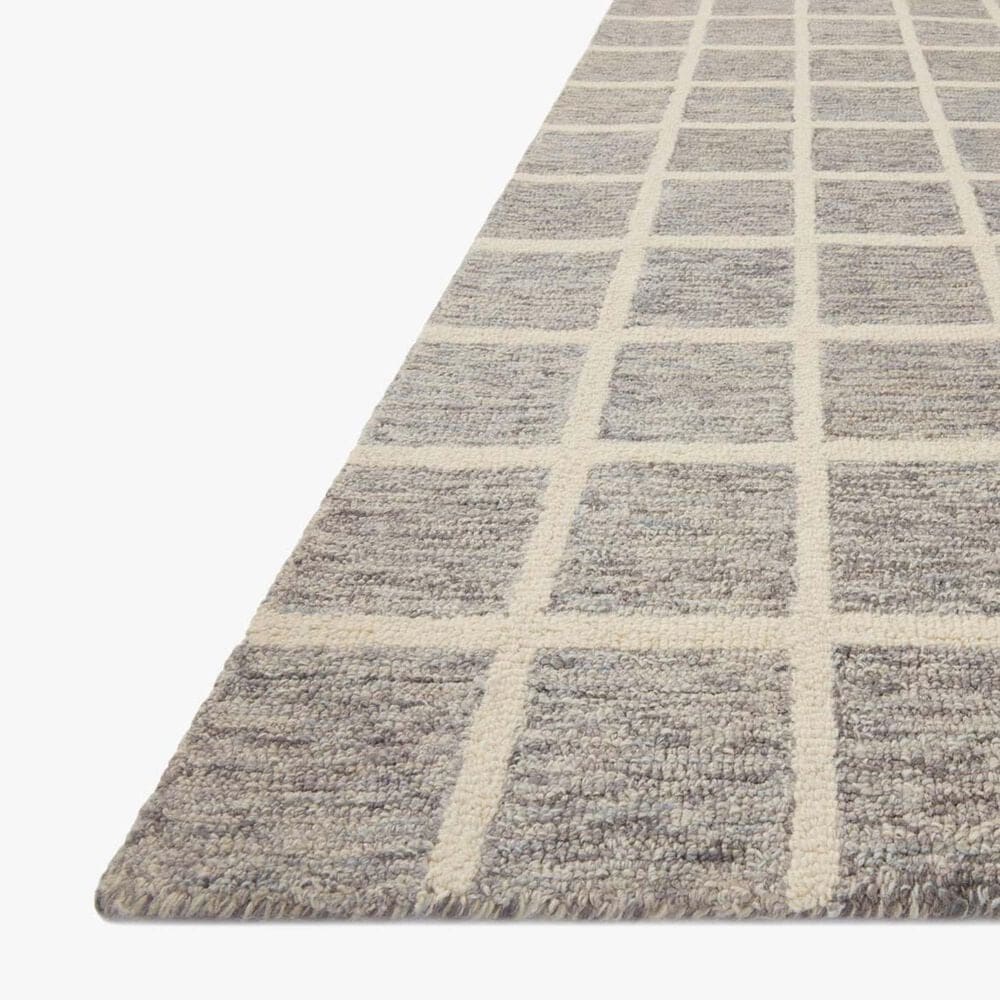 Chris Loves Julia x Loloi Polly 2&#39; x 5&#39; Slate and Ivory, , large