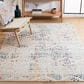 Safavieh Tulum TUL272C Ivory and Blue 5"3" x 7"6" Area Rug, , large