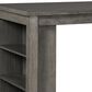 Ashley Caitbrook Counter Height Dining Table in Antiqued Gray Wash, , large