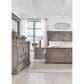 Millenium Blairhurst 3-Piece King Panel Bedroom Set in Light Grayish Brown with Lights, , large