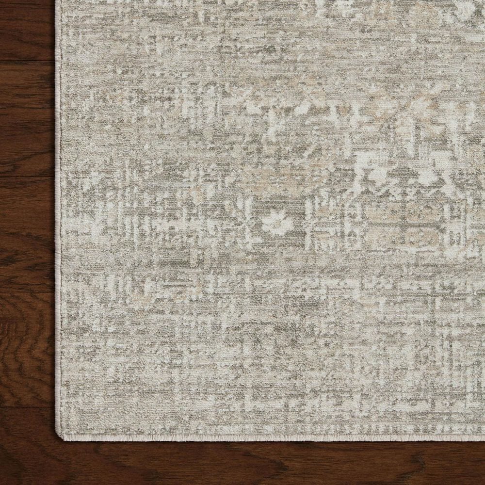 Amber Lewis x Loloi Honora Grey and Beige 3&#39;9&quot; x 5&#39;9&quot; Area Rug, , large
