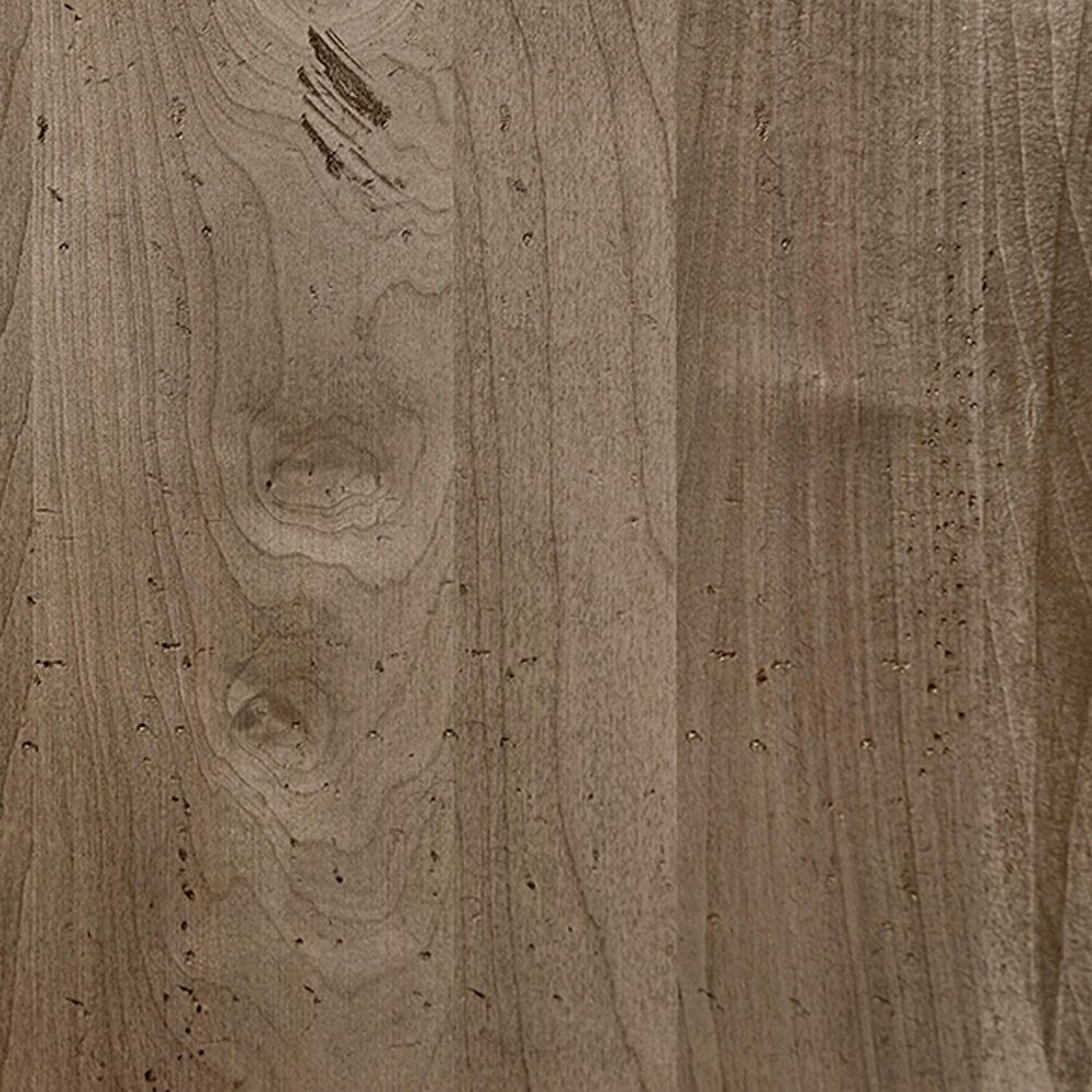 Viceray Collections Cool Rustic Queen Storage Plank Bed with Two Nightstands in Stone Grey, , large