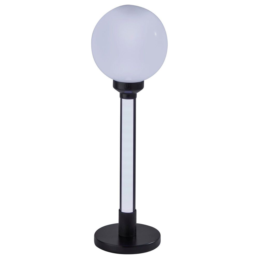 Adesso Astra RGB Color Changing Table Lamp in Black and White, , large