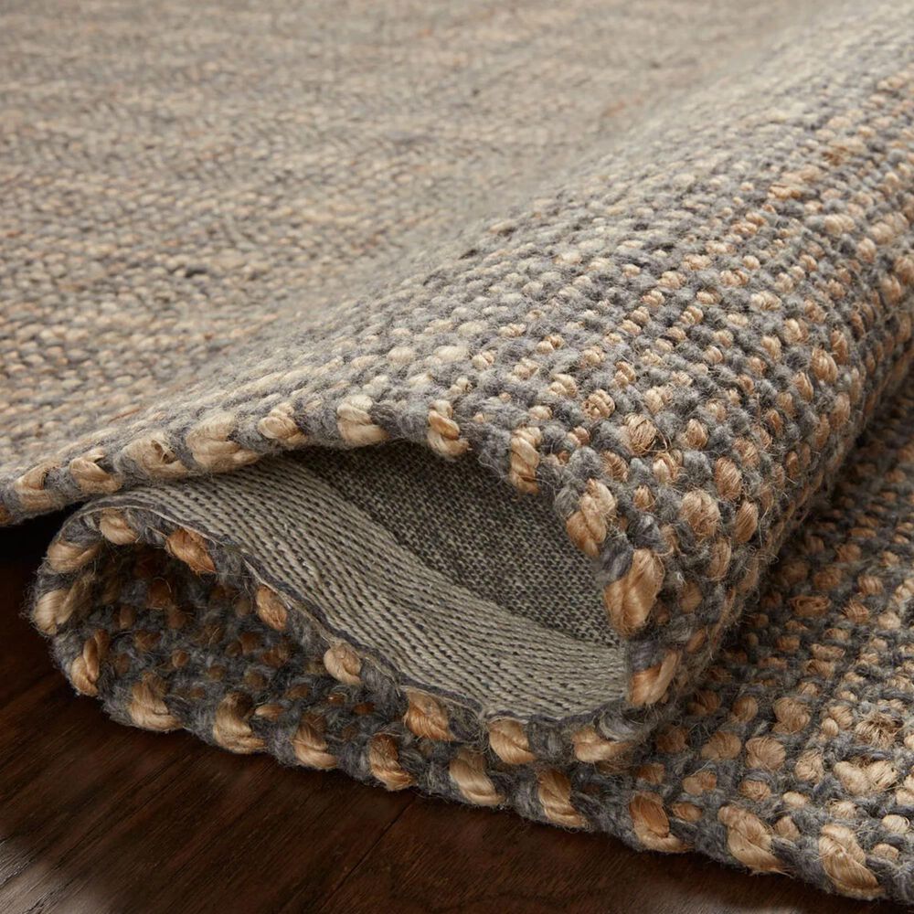 Loloi Cornwall 2&#39;3&quot; x 3&#39;9&quot; Charcoal and Natural Area Rug, , large