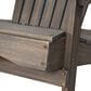Hearth and Haven Malibu Adirondack Chair in Gray, , large