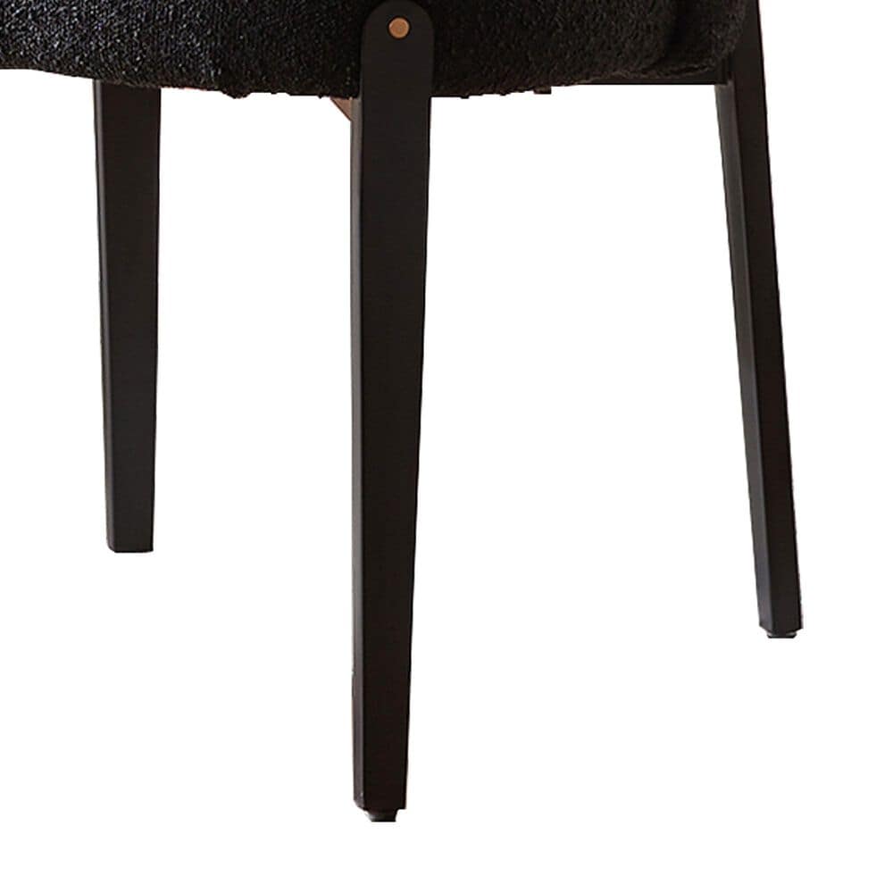 Morden Fort Boucle Side Chair in Black (Set of 4), , large