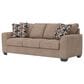 Ashley Triston-Peaks Stationary Sofa in Suede, , large