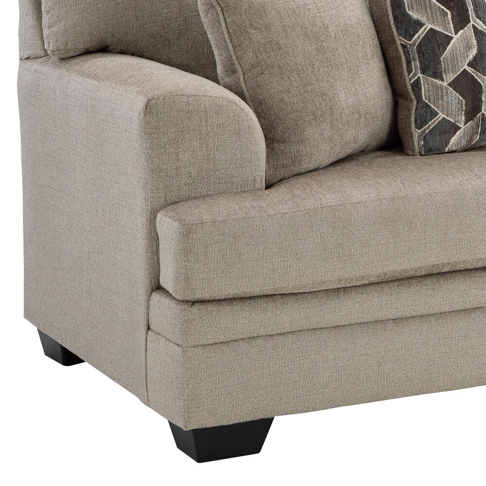 Ashley Stonemeade Stationary Queen Sofa Sleeper in Taupe, , large