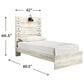 Ashley Cambeck Twin Panel Bed in Whitewash with Lighting, , large