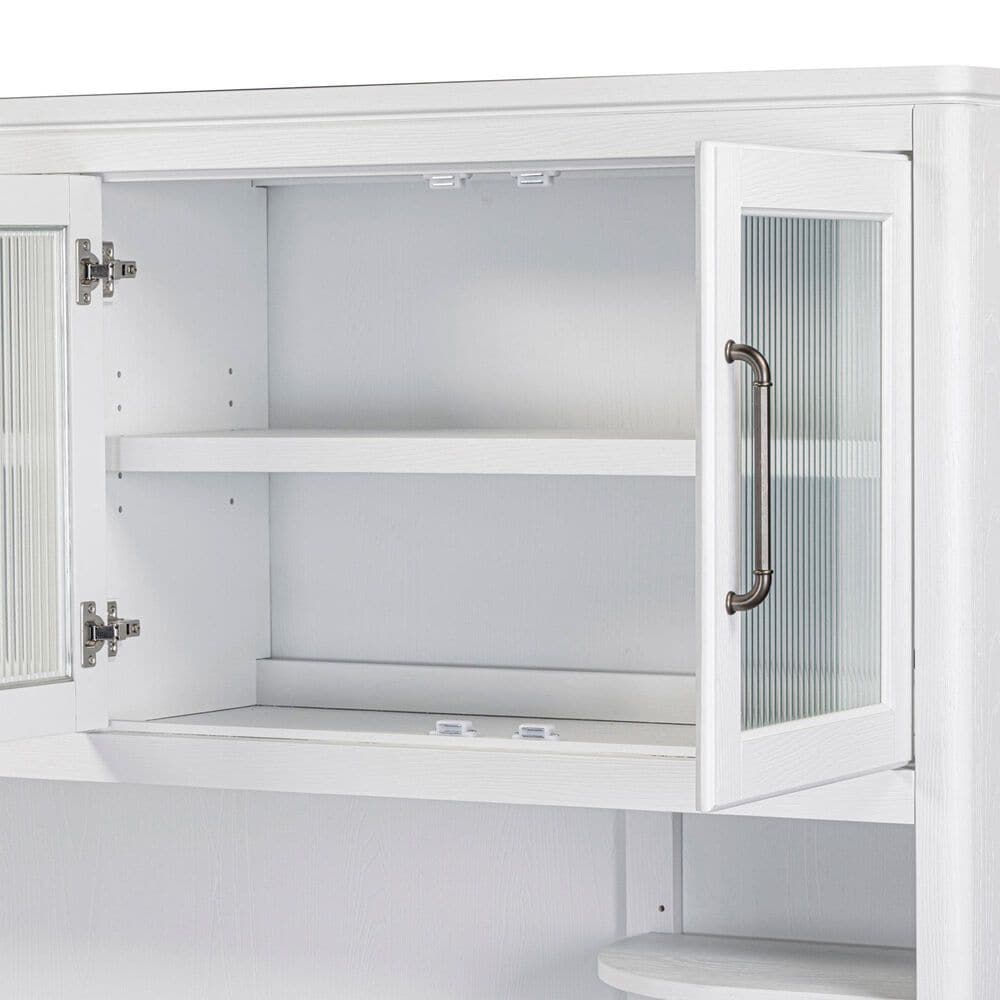 Riva Ridge Norah Modular Office Desk in Simply White, , large