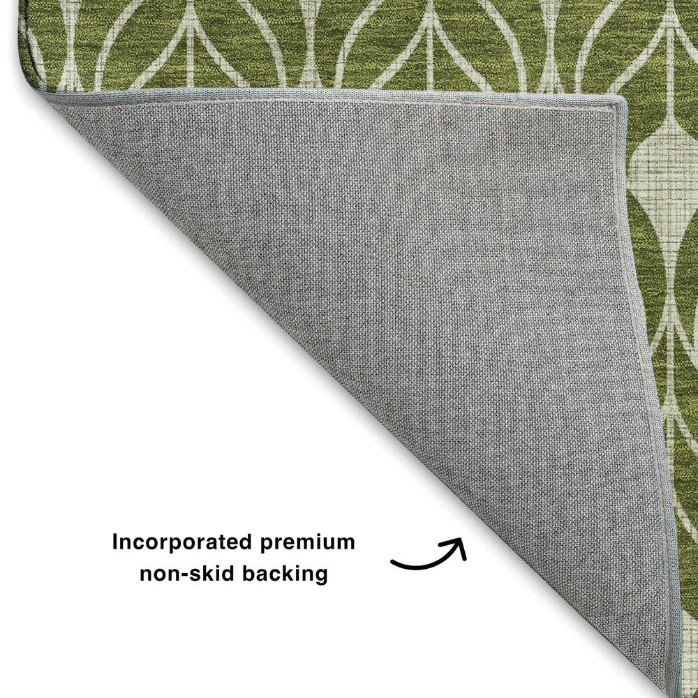 Dalyn Rug Company The Reserve TR10 Olive 1&#39;8&quot; x 2&#39;6&quot; Indoor/Outdoor Area Rug, , large