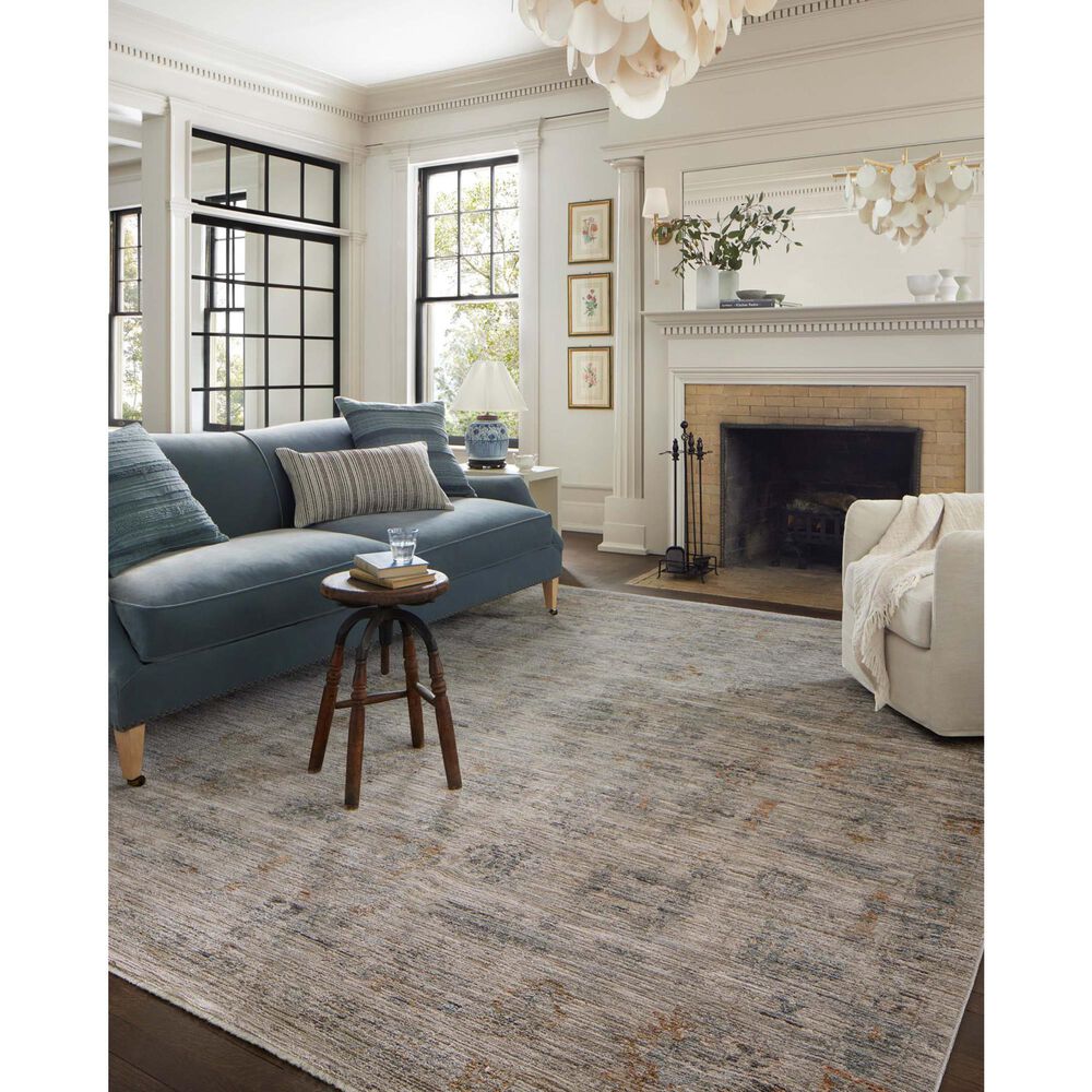 Loloi Katherine 7&#39;10&quot; x 10&#39; Pebble and Ocean Area Rug, , large