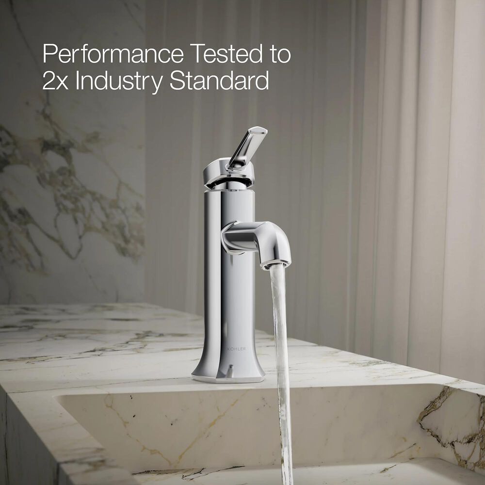 Kohler Occasion Single-Handle Bathroom Sink Faucet in Polished Chrome, , large
