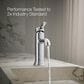 Kohler Occasion Single-Handle Bathroom Sink Faucet in Polished Chrome, , large
