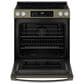 GE Appliances 30" Slide-In Electric Convection Range with No Preheat Air Fry in Fingerprint Resistant Slate, , large