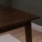 Linon Home Decor Drury Dining Table in Rich Brown - Table Only, , large