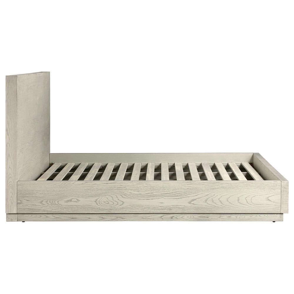 Blue River Abbey King Platform Bed in Silver Grey Oak, , large