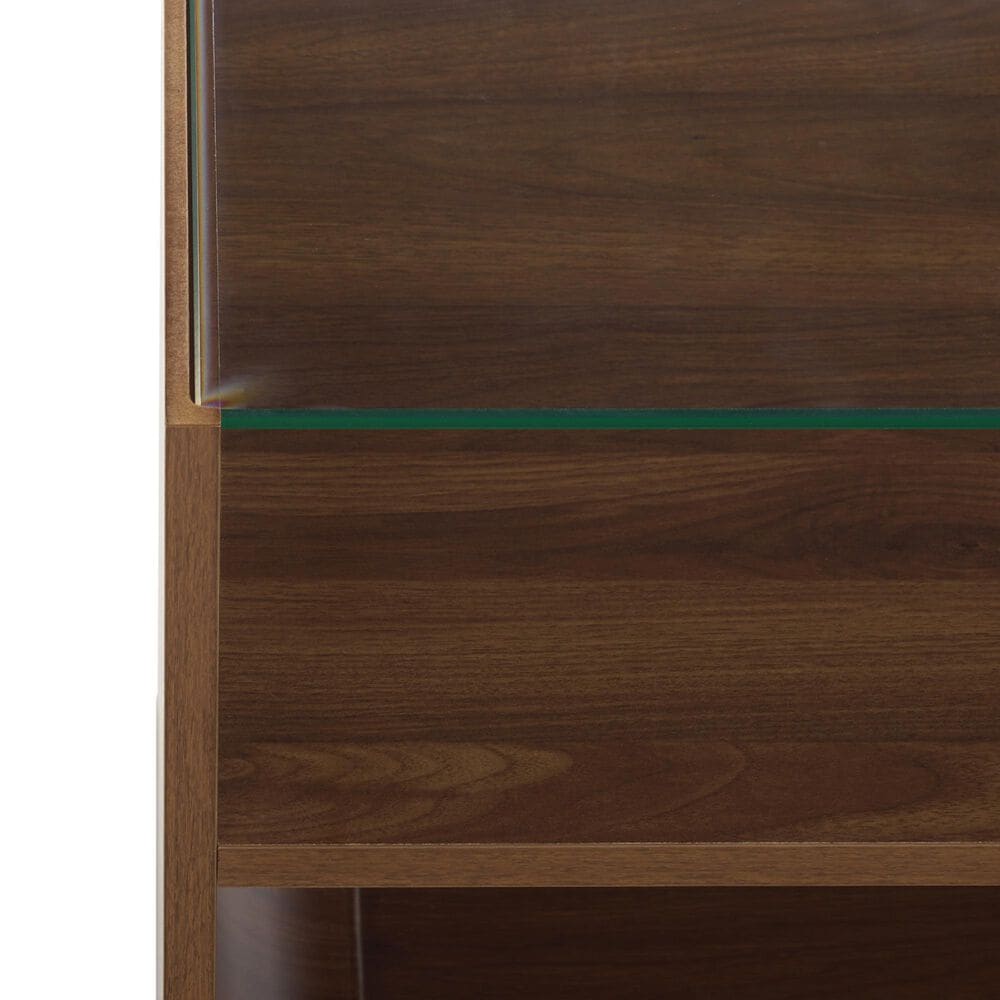 Safavieh Acres End Table in Walnut, , large