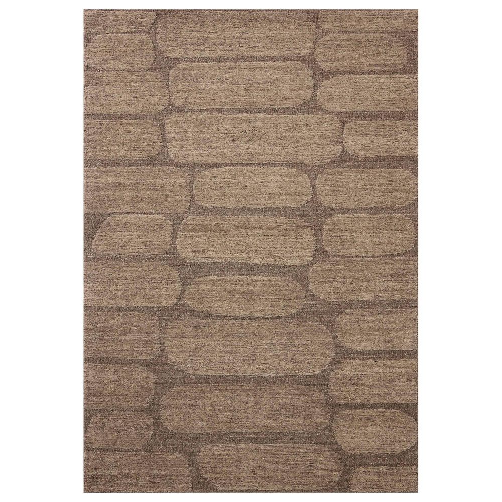 Loloi Hartley Brown and Taupe 2"6" x 7"6" Runner, , large